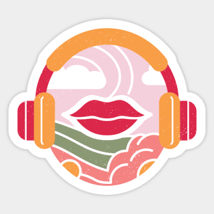 ASMR Day Bohemian Style Sticker